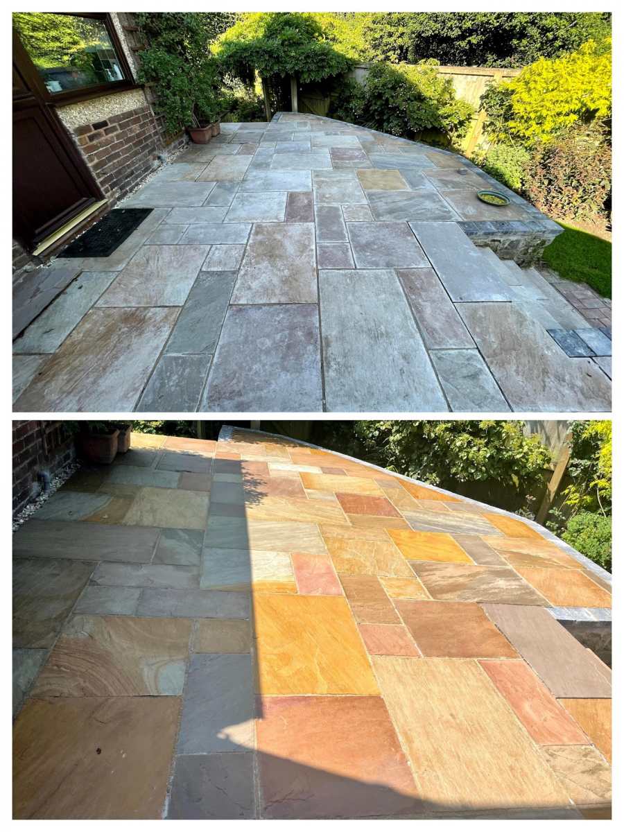 HR Colour Enhancer On Sandstone