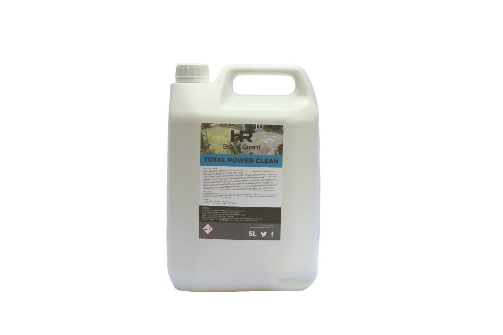 a photo of a Bottle of HR Total Power Clean.